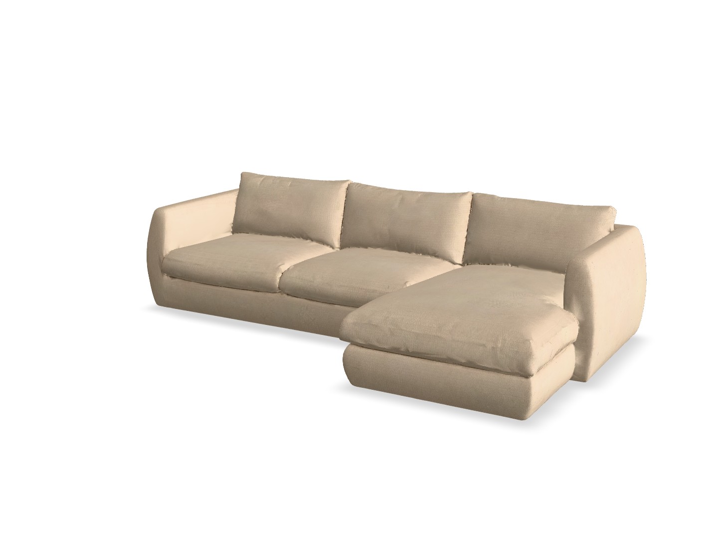 Minkštas kampas, 3D modelis